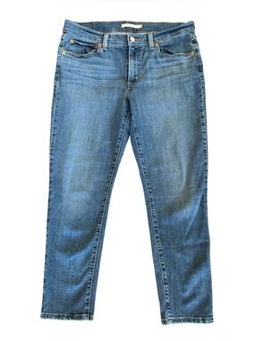 Levi’s‎ Blue Boyfriend  Cropped Ankle Jeans Size 30
